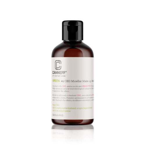 CANNEFF® GREEN.  #1 CBD Micelární odličovač