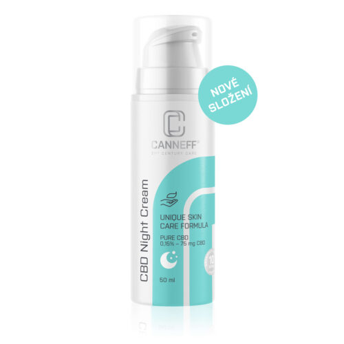 CANNEFF® CBD Noční krém s PDRN a exosomy