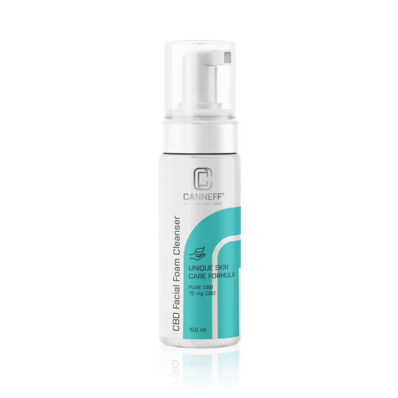 CANNEFF® CBD Pleťová čisticí pěna