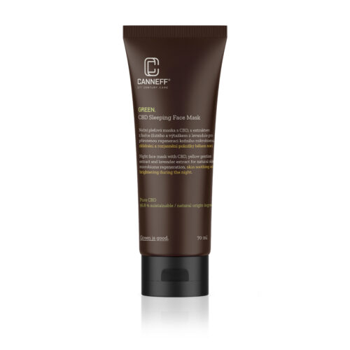 CANNEFF® GREEN. CBD Zklidňující noční maska 70 ml